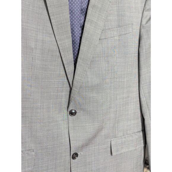 Ted Baker London Endurance Jay CT Sport Coat Suit Jacket Blazer Mens 44L Wool - Picture 4 of 7